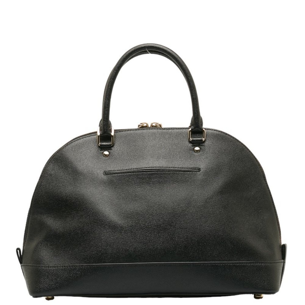 COACH Sierra Satchel Handbag F57524 Black Leather Women's - Picture 3 of 8